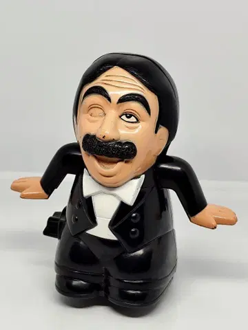 당시의 물건 시무라 켄 수염 댄스 태엽 작동 작품