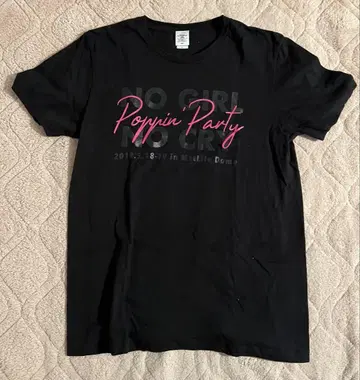 Poppin' Party NO GIRL NO CRY 티셔츠 L 사이즈