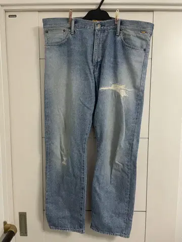 UNION LOS ANGELES 데미지 데님 팬츠/4 XL