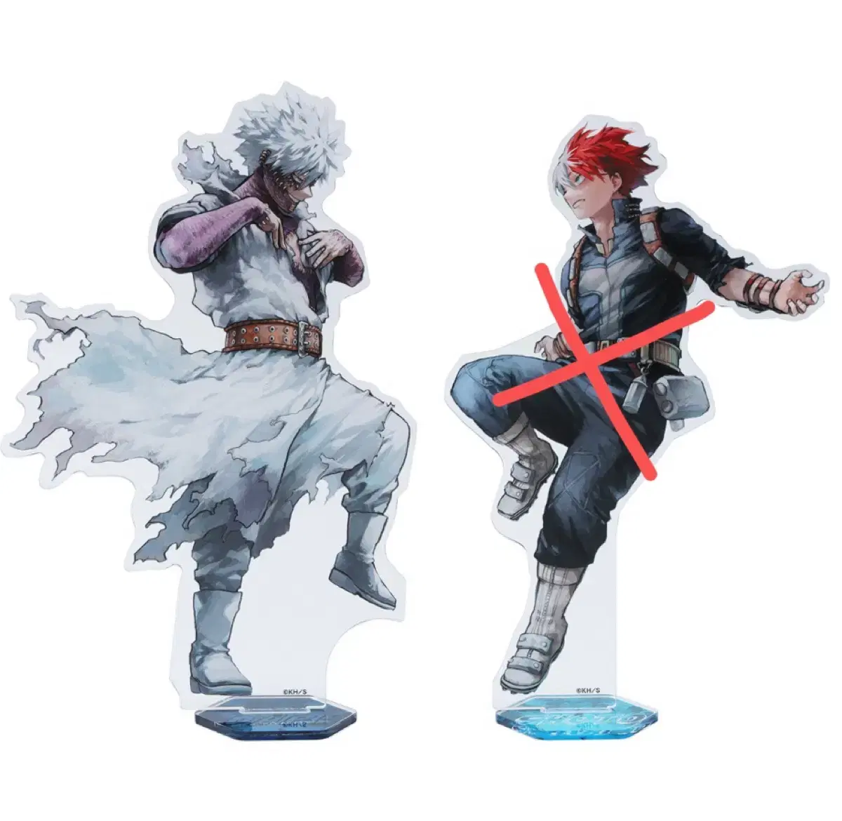 My Hero Academia Original Picture Exhibition Dabi Mega Acrylic (Partial)
