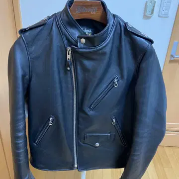 Schott 603 가죽 더블 라이더 자켓
