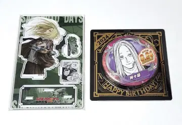 사카모토 데이즈 디오라마 피규어 벌스데이 캔뱃지 시시바 벌스데이