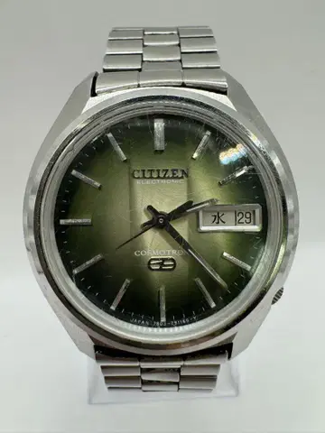 손목시계 CITIZEN 시티즌 코스모트론 7804 전자 템프식