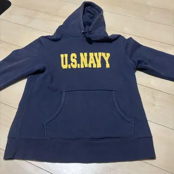 AVIREX U.S.NAVY 미국 해군 프린트 후드티