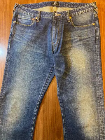 폴스미스 다크 블루 스트레이트 데님 5포켓