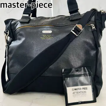 마스터피스 숄더백 비즈니스 02563 블랙 2way