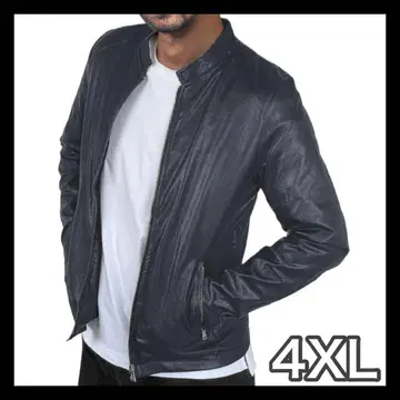 싱글 라이더스 라이더 자켓 싱글 가죽 자켓 블랙 4XL