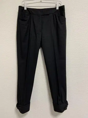 UNITED ARROWS TOKYO 7부 기장 팬츠 블랙 사이즈 36