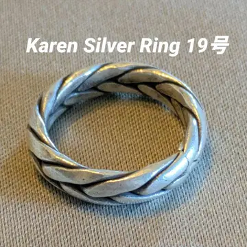 카렌 실버 핸드메이드 반지 r-81