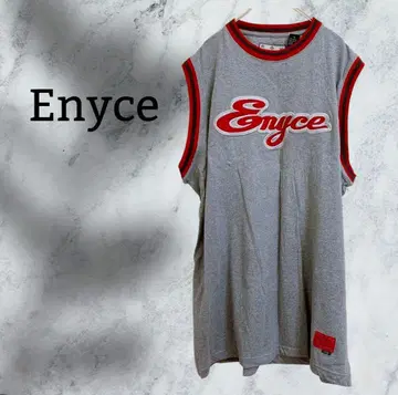 Enyce 'Enyce' 탱크탑 [F] 그레이 큰 사이즈 빅 B 계열