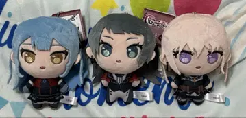 BanG Dream 뱅드림 쁘띠슐 봉제 인형 마스코트 3개 세트
