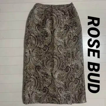 가격 인하 협상 OK! ROSE BUD 스커트 자카드 스커트