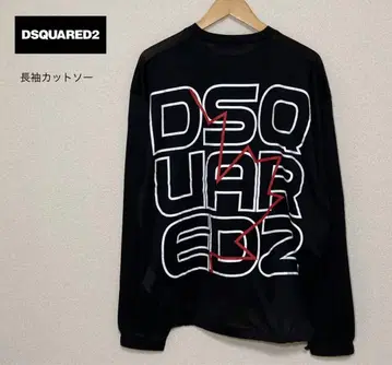 DSQUARED2 디스퀘어드 긴팔 티셔츠 사이즈 L 블랙