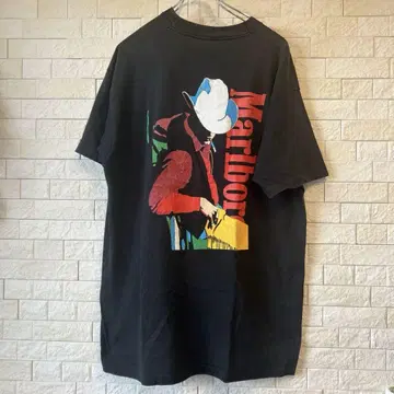 Marlboro 카우보이 티셔츠 블랙 XL 90s US 구제 의류 말보로