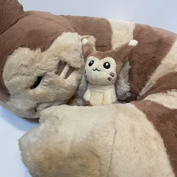 모리노 오쿠리모노 오오타치 폭신폭신 봉제 인형 쿠션 포켓몬 fit 2개