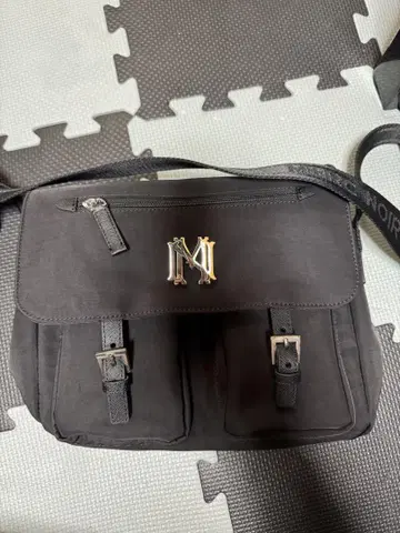 마르쉐노아 메신저 백 M+RC NOIR Messenger