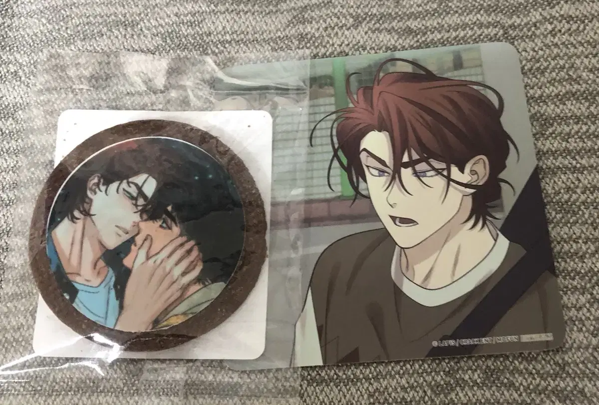 Mofun San 가지는도깨비의꿈을꾼다 Sando Dream Coaster Cookie