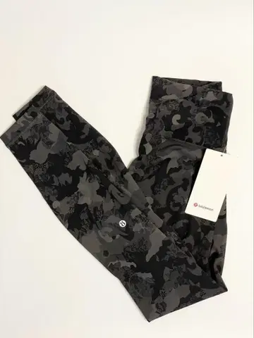Lululemon 룰루레몬 레깅스 카모 패턴 사이즈 6 미사용 새상품