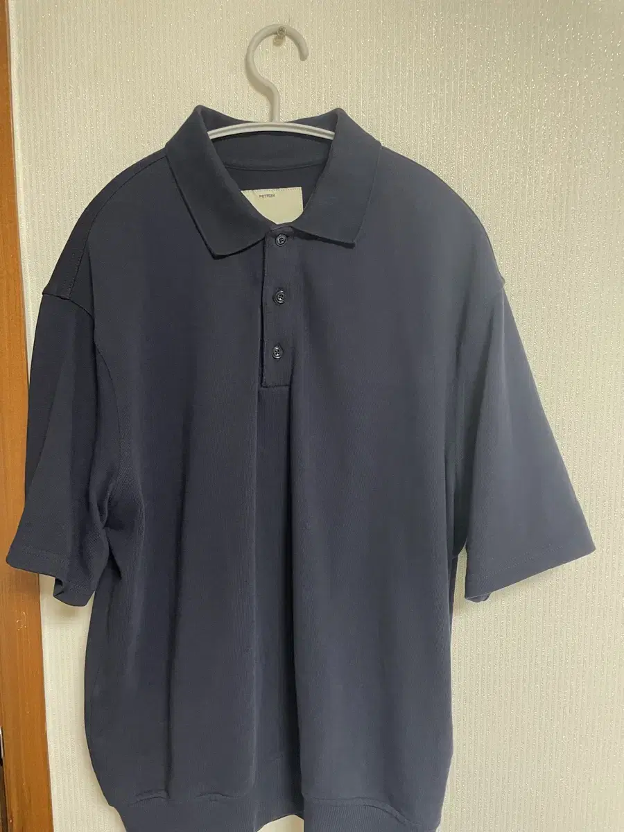 Pottery Short Sleeve Knit (Dark Navy) Size 1
