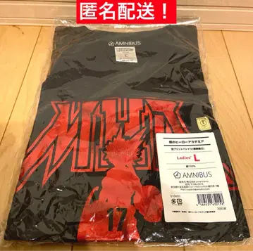 나의 히어로 아카데미아 히로아카 호일 프린트 티셔츠 바쿠고 카츠키