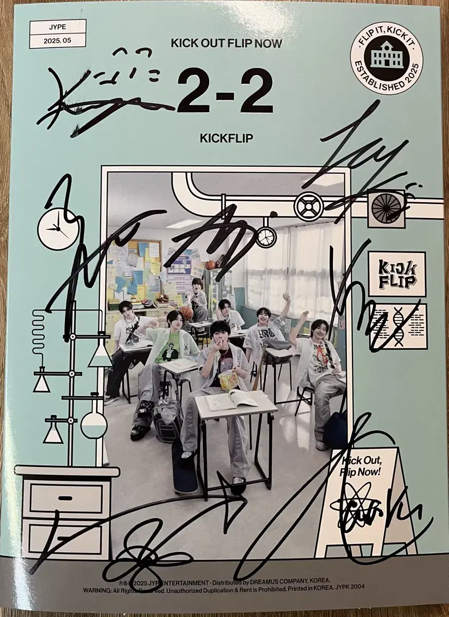 KickFlip Autographed Album