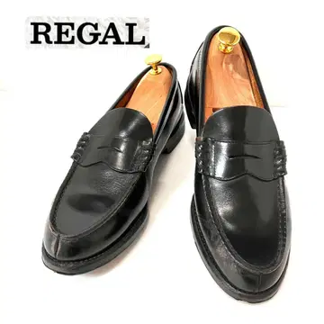 REGAL 리갈 블랙 로퍼 2177 안감 있음 25.5cm