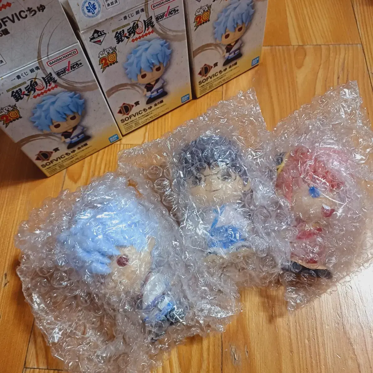 Gintama Kuji Ichiban Kuji D Prize Sofubi SOFVIC Gintoki Kagura  display picture 1