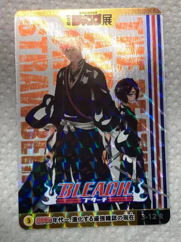 BLEACH 점프 전 올스타 카드 쿠로사키 이치고 후목 루키아