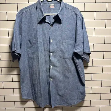 60년대~빈티지 BIG YANK 샴브레이 셔츠