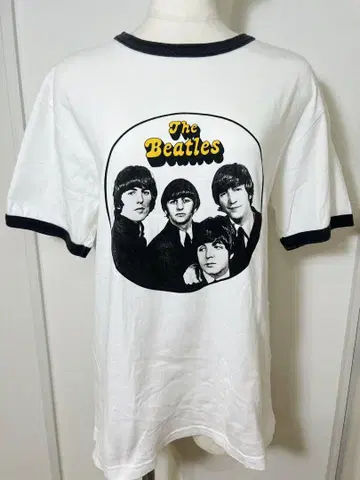 THE BEATLES 비틀즈 링거 티셔츠