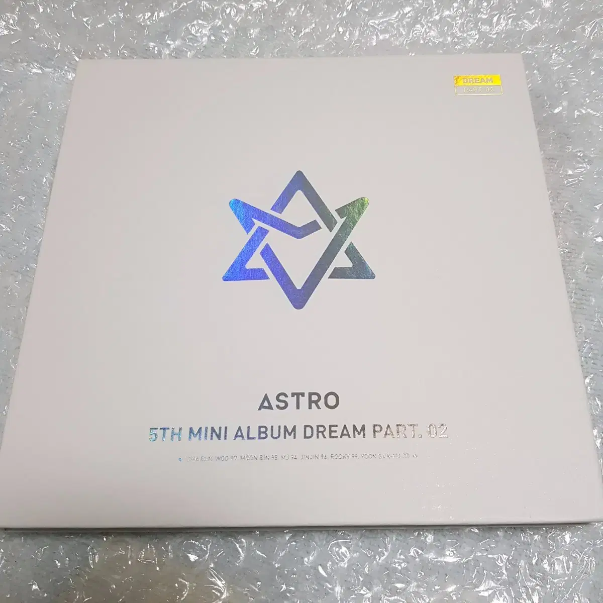 K-POP 아이돌 아스트로 astro 한정판 드림파트투 드파투 위드