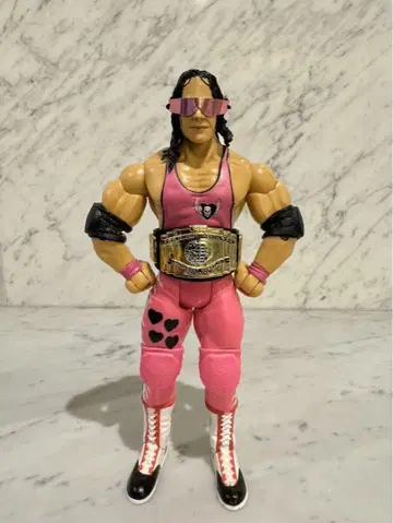 WWE WWF 브렛 하트 프로레슬링 피규어