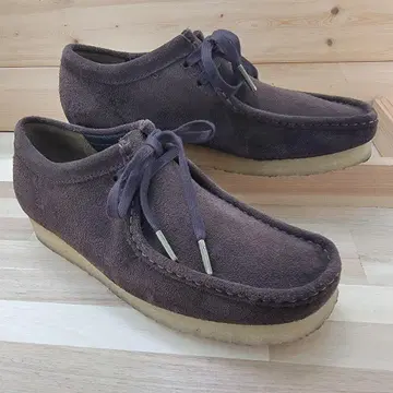 클락스 왈라비 다크 브라운 크레이프솔 UK7 25cm