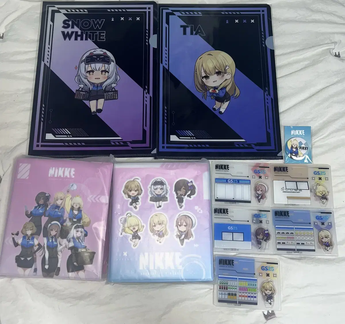 니케 gs25 콜라보 굿즈 일괄 판매