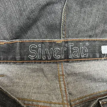 SilverTab 다크 그레이 배기 팬츠 33