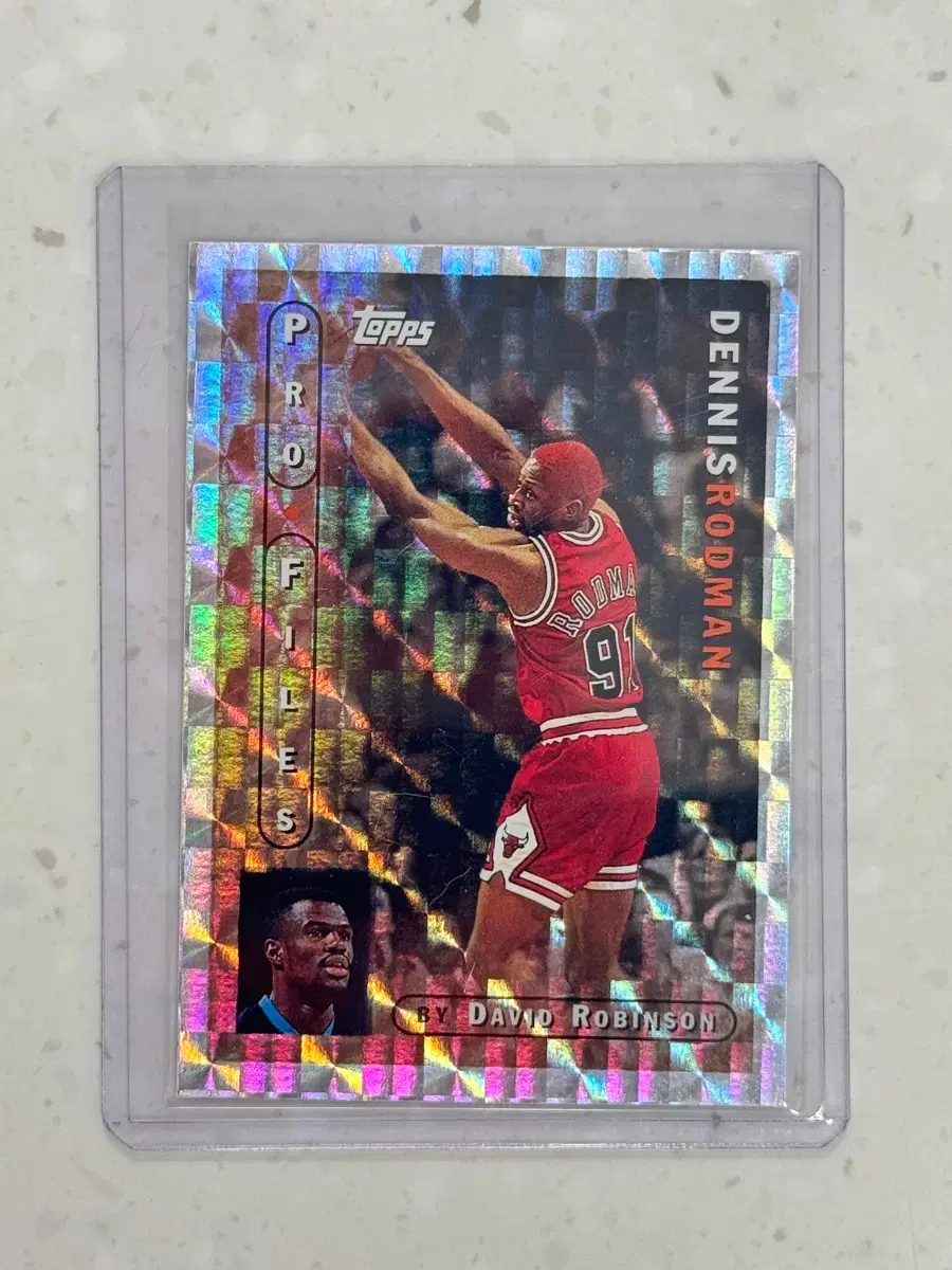 Totally Dennis Rodman 49 Limited Die-Cut Card #데니스로드맨,#시카고불스,#다이컷인서트 on  Bunjang Global Site., image size:900x1200