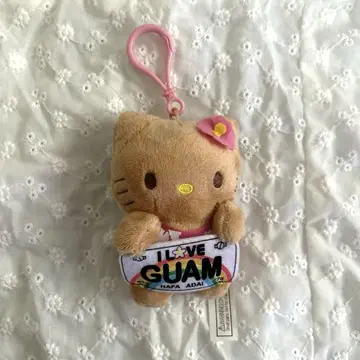 일광화상 키티 Guam 괌 한정판 마스코트 키링