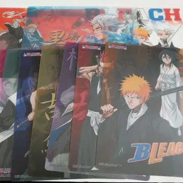 BLEACH 클리어 비주얼 컬렉션 점보 카드 다스 클리어 플레이트