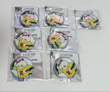 성인 남성 3인조 현 레보 반짝이는 캔뱃지 냥야오츄