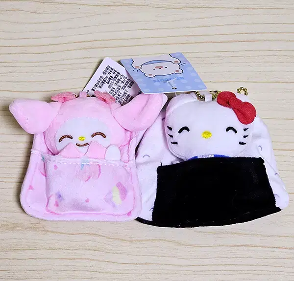 Sanrio My Melody Kitty Doll Keyring 2 in bulk
