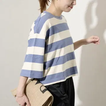 HARDIN KNITWEAR 보더 티셔츠 JOURNALSTANDARD