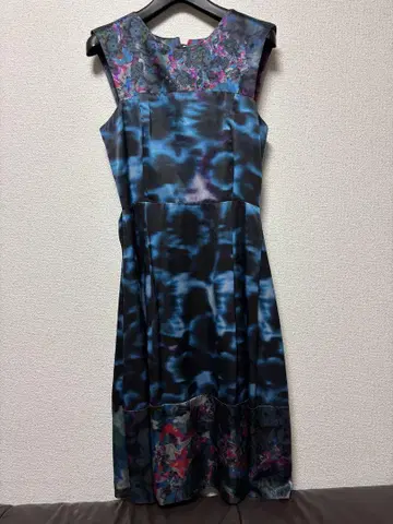 Erdem 꽃무늬 실크 원피스 사이즈 8