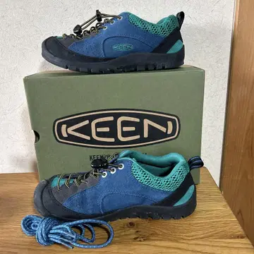최종 가격 인하 킨 재스퍼 우먼 24cm 스카이블루 파란색 신발