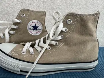 CONVERSE ALL STAR 베이지 하이컷 스니커즈 새상품급