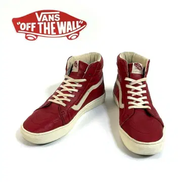 반스 가죽 SK8-HI 하이컷 스니커즈 US10 28cm