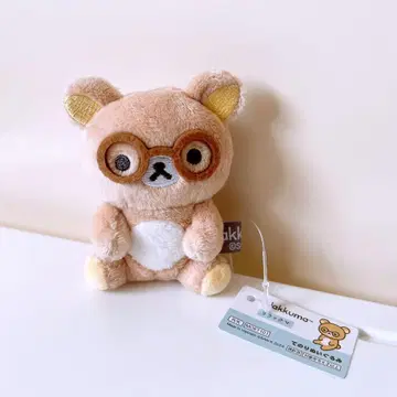 리락쿠마 기본 안경 테노리 봉제 인형