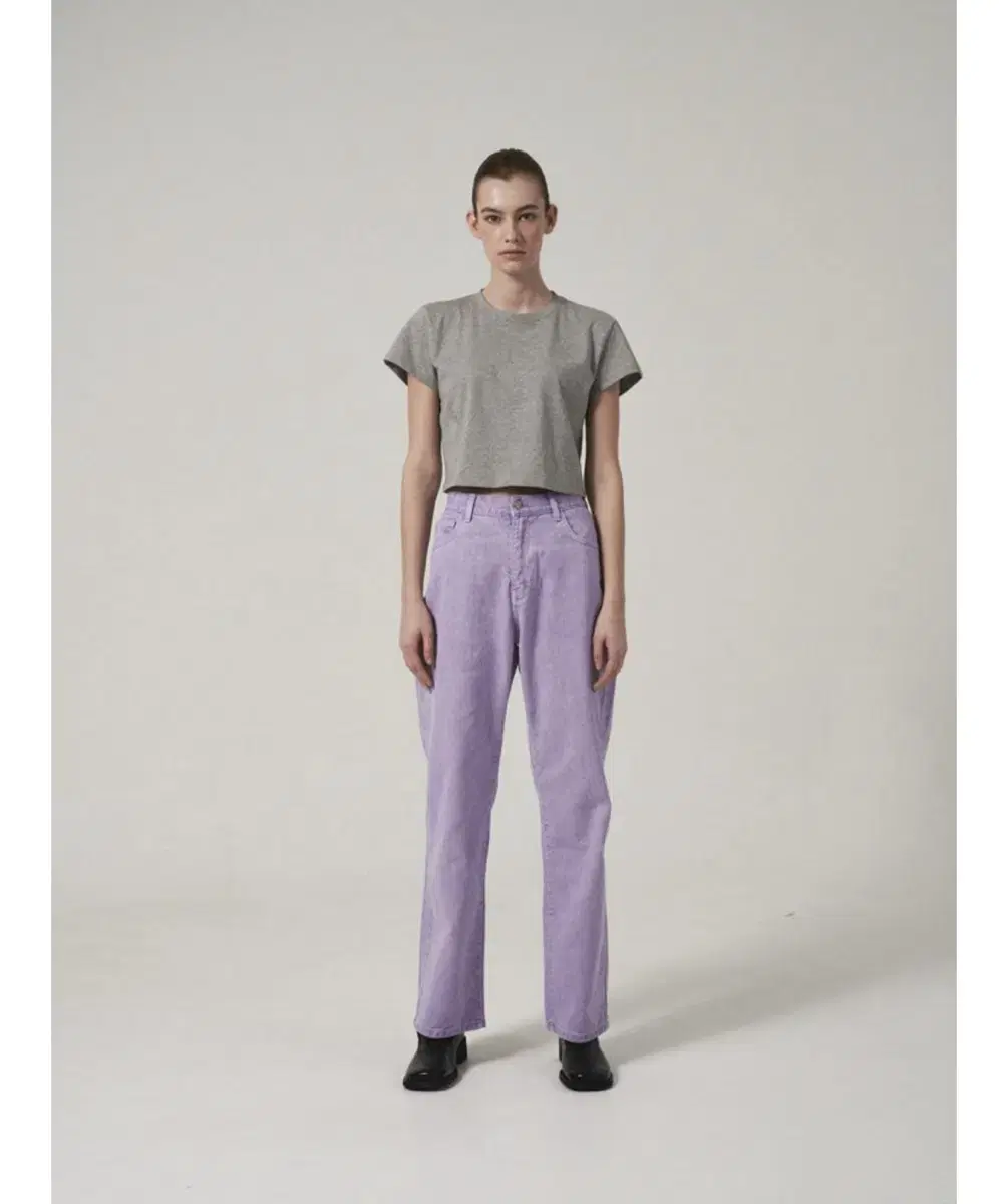 (새상품) 게드 데님 팬츠 퍼플 denim pants purple