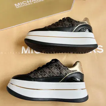 [US6/23CM] 메탈릭 가죽 스니커즈 MICHEAL KORS