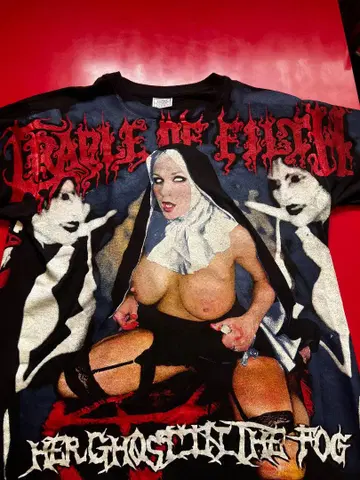 CRADLE OF FILTH 그래픽 티셔츠 X-LARGE