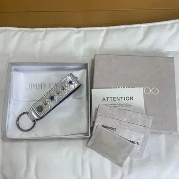 새상품급 지미추 키링 스터드 별 모양 박스 포함
